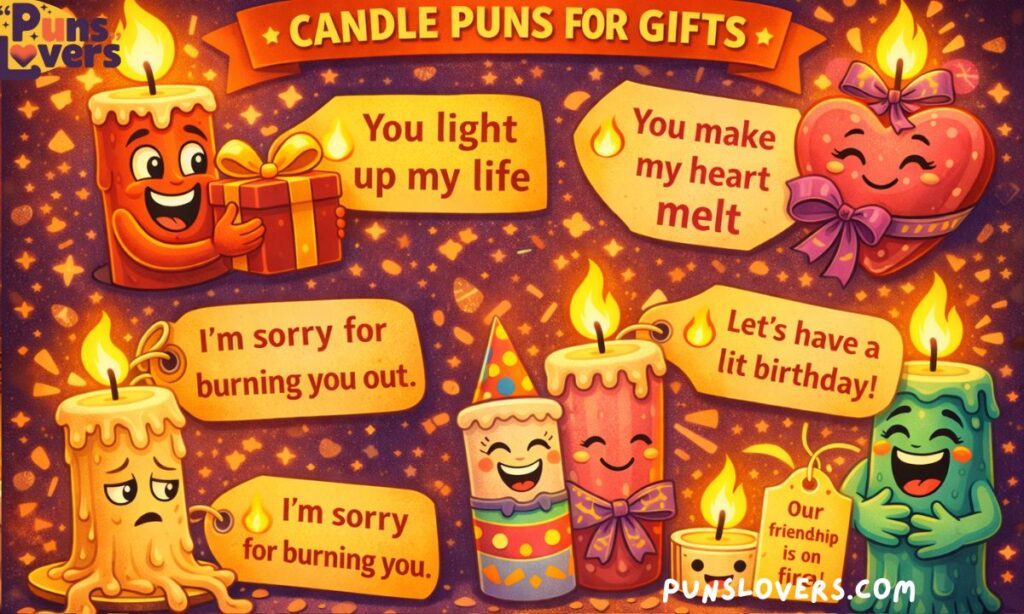 Candle Puns for Gifts