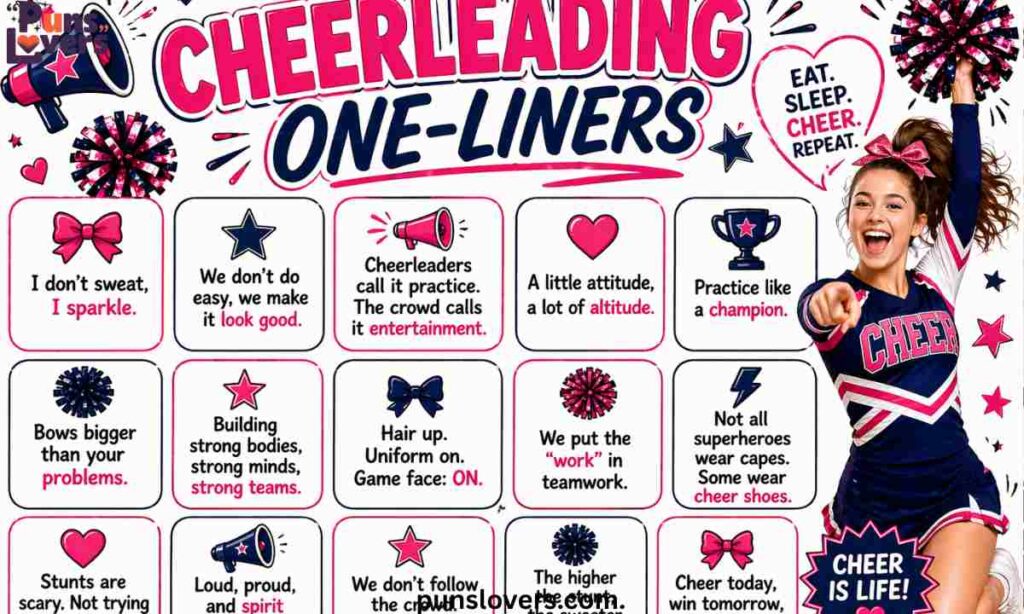 Cheerleading One-Liners