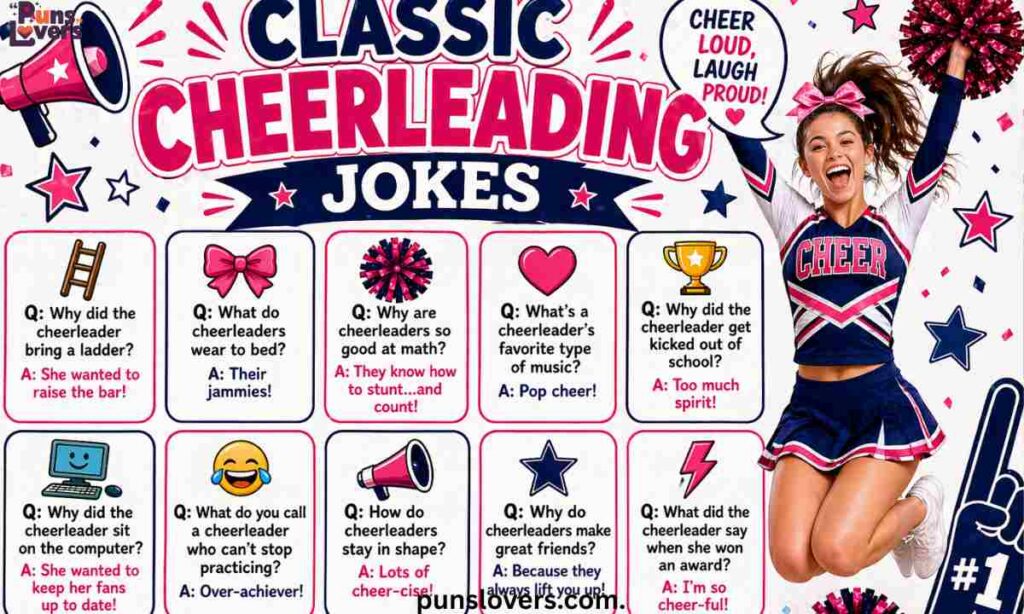Classic Cheerleading Jokes