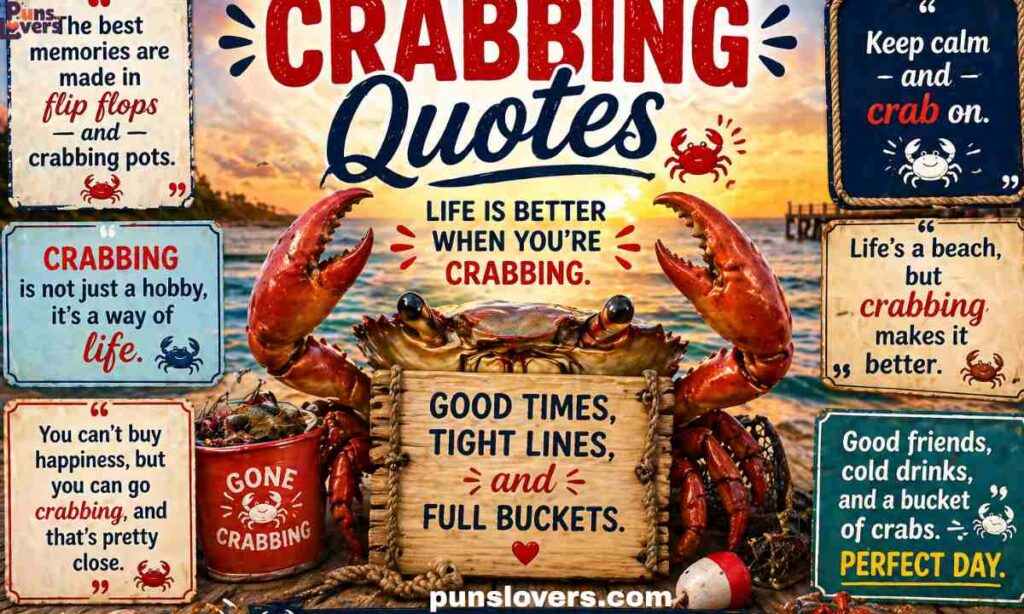Crabbing Quotes
