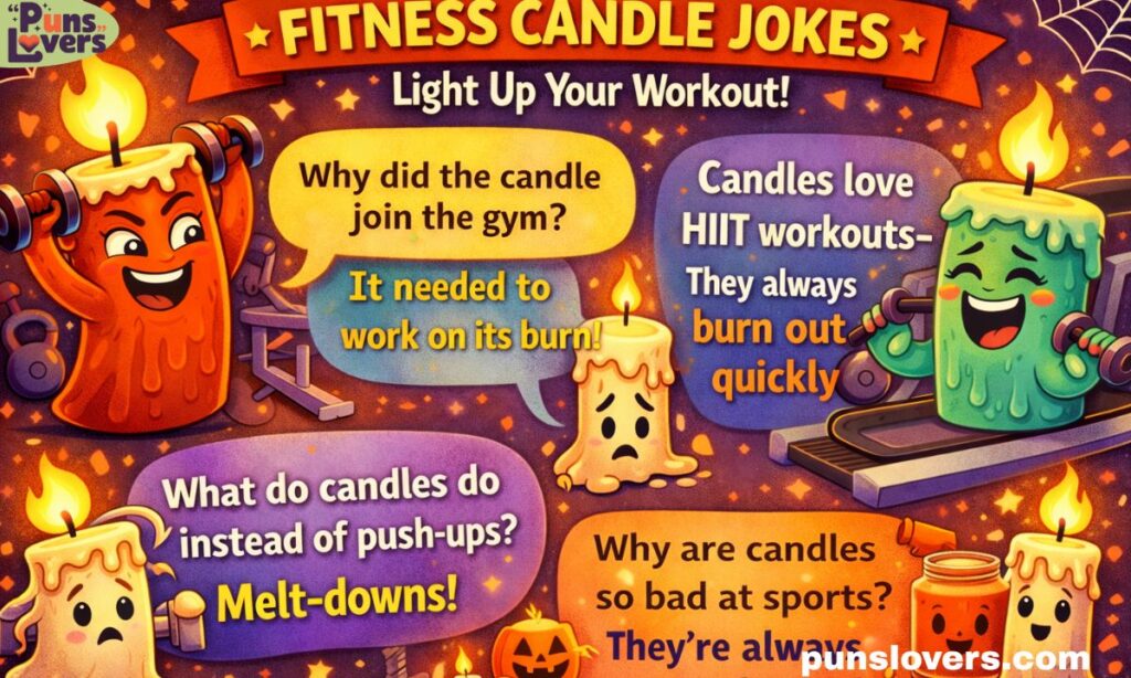 Fitness Candle Jokes