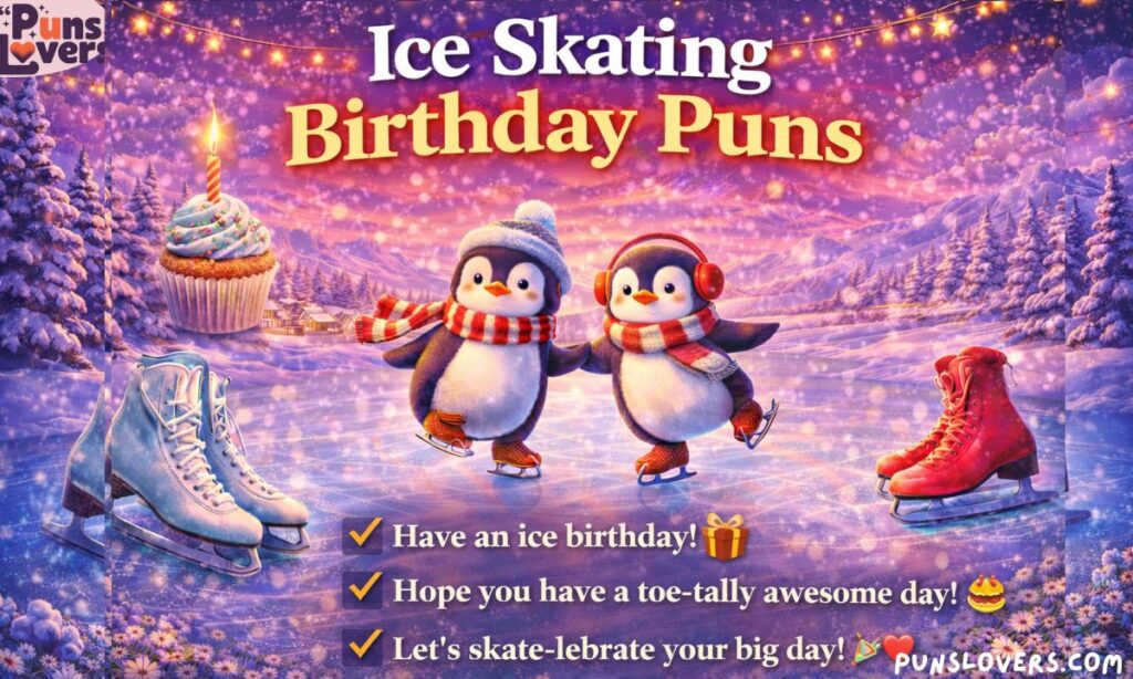 Ice Skating Birthday Puns