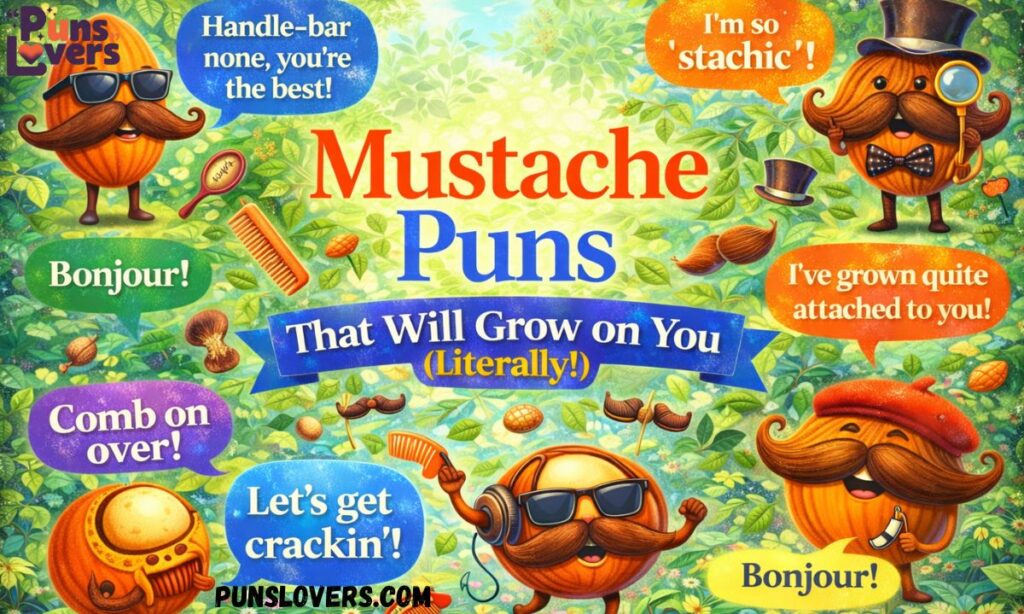 Mustache Puns 