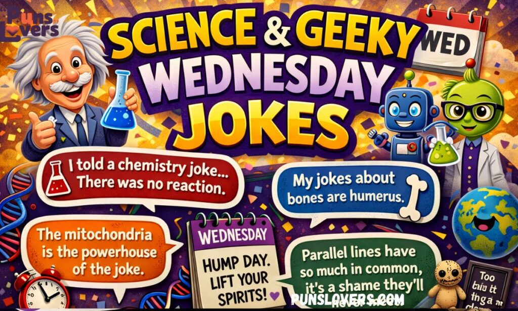 Science and Geeky Wednesday Jokes