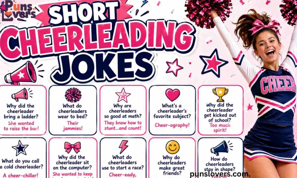 Short Cheerleading Jokes
