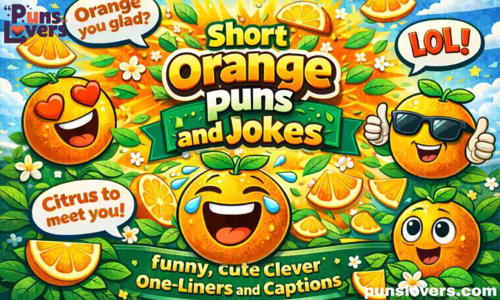 Short Orange Jokes One-Liners