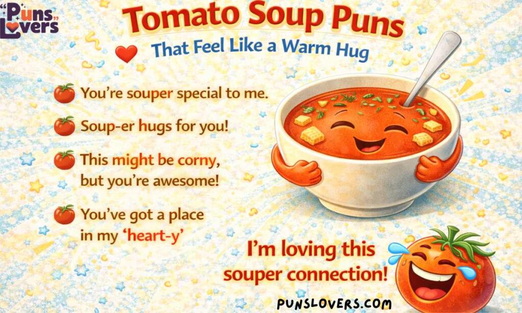 Tomato Soup Puns That Feel Like a Warm Hug 