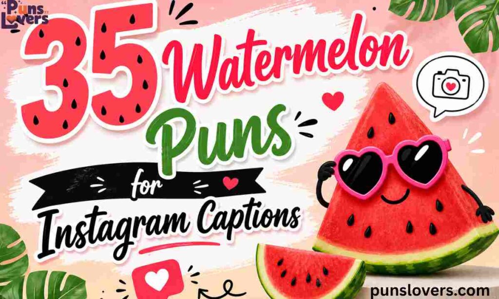 35 Watermelon Puns for Instagram Captions