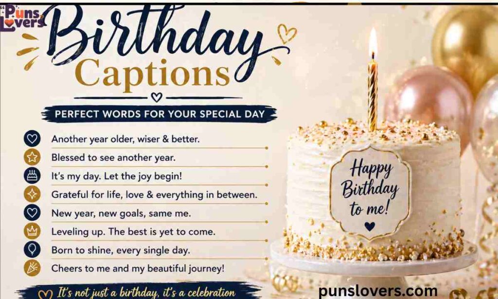 Birthday Captions