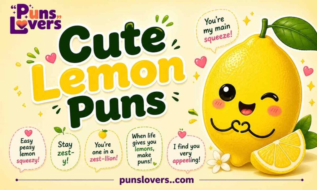 Cute Lemon Puns