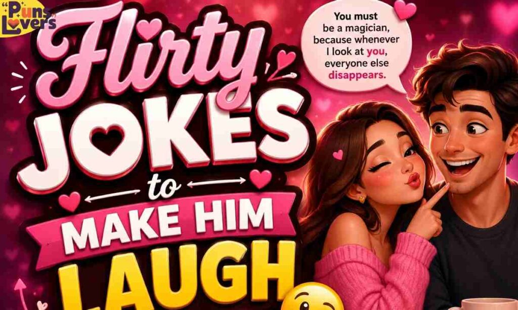 Flirty Jokes to Make Him Laugh