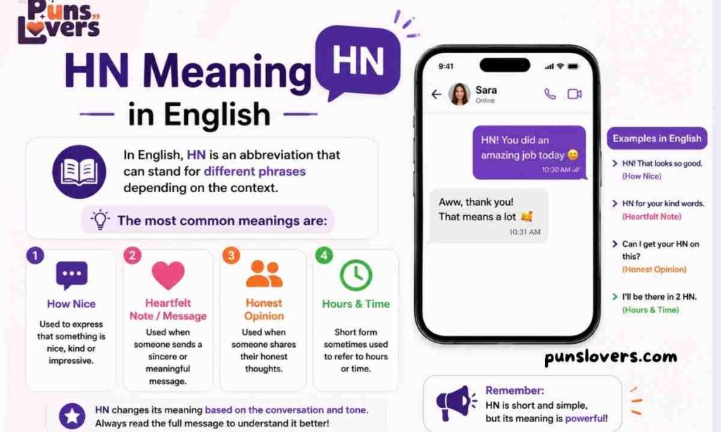 HN Meaning in English