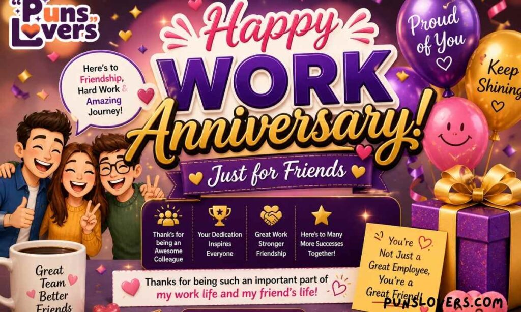 Happy Work Anniversary GIFs Just for Friends