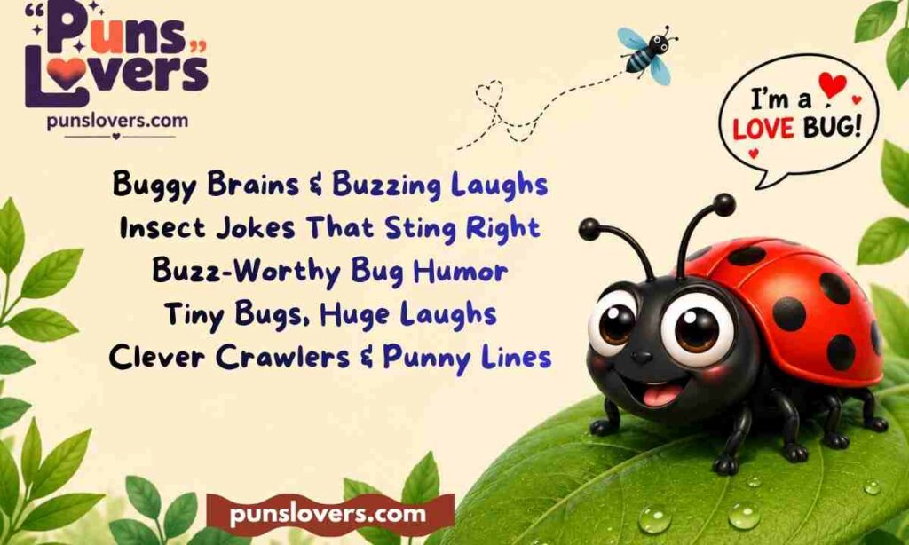 Hilarious Insect Wordplay to Tickle Your Brain