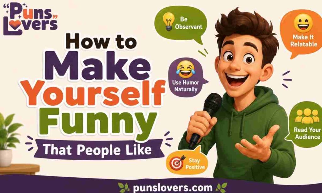 How to Make Yourself Funny That People Like
