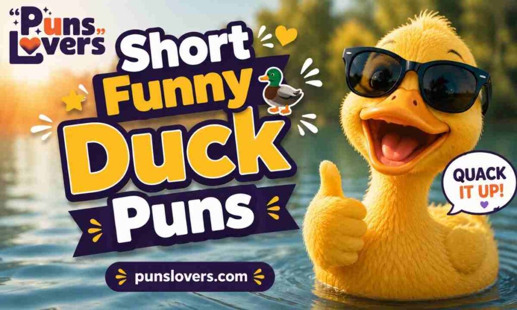 Short Funny Duck Puns
