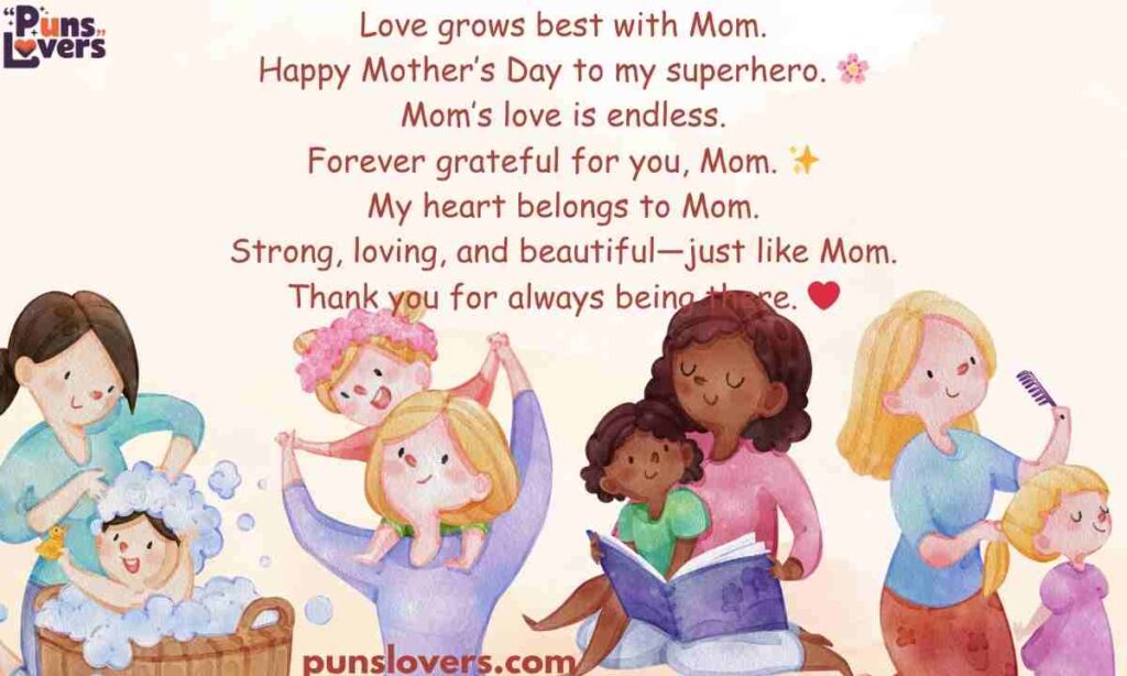 Short Mothers Day Caption Ideas for Social Media