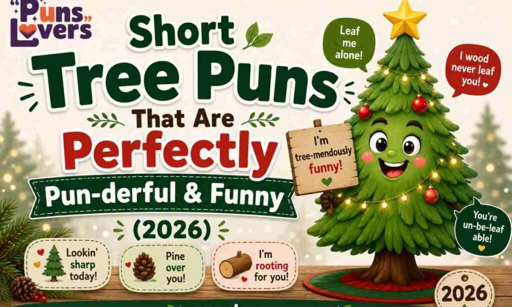 Short Tree Puns That Are Perfectly Pun-derful & Funny 2026
