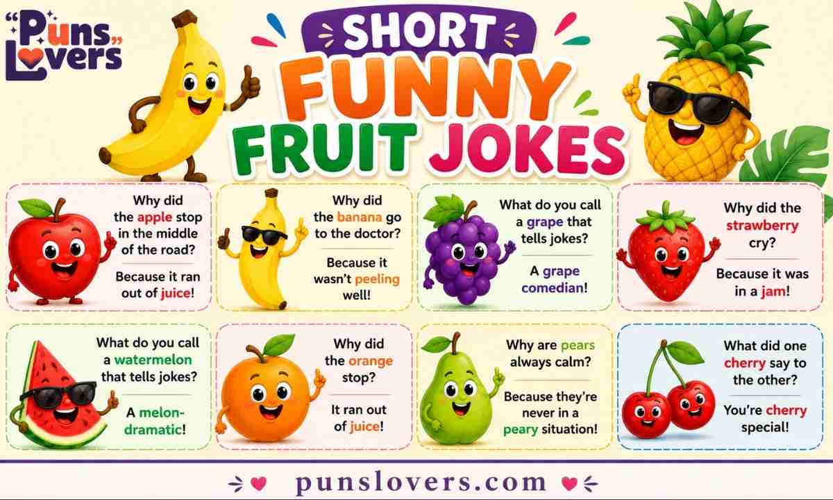 Short funny fruit jokes