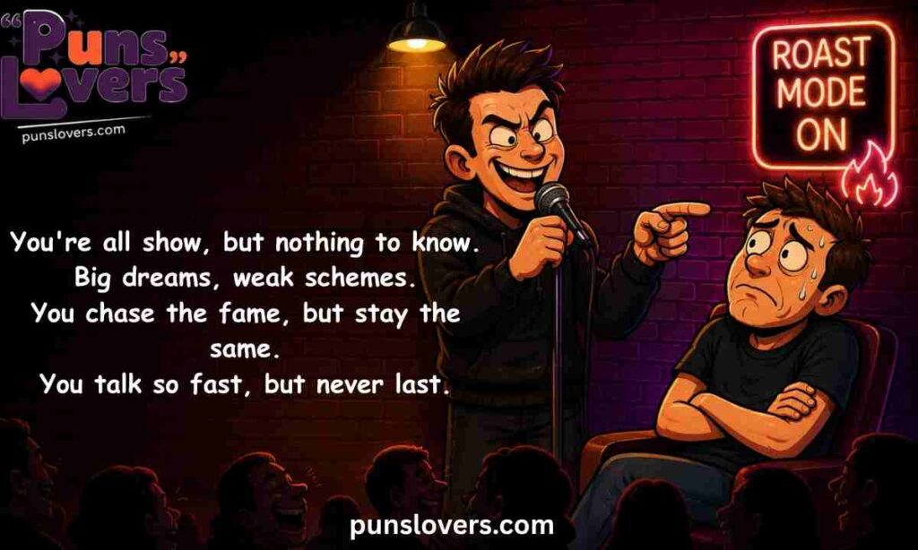 Roasts That Hurt and Rhyme