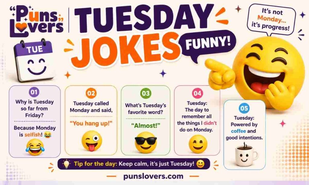 Tuesday Jokes Funny