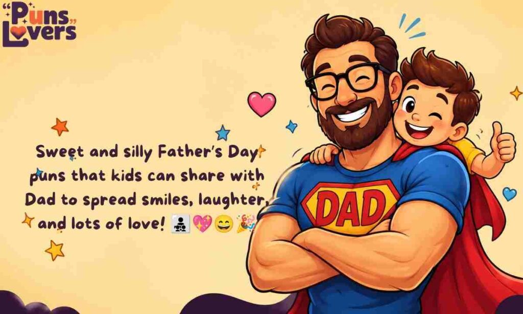 Cute Father's Day Puns for Kids to Share