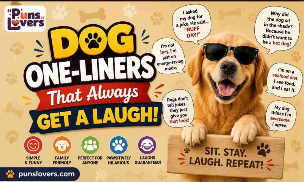 Dog One-Liners That Always Get a Laugh