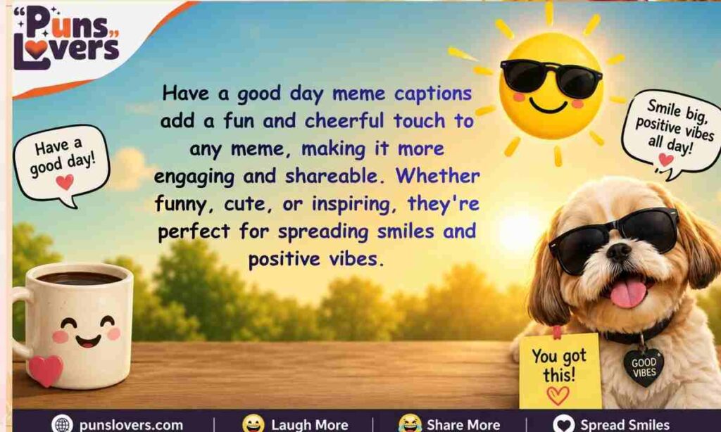 Have a Good Day Meme Captions