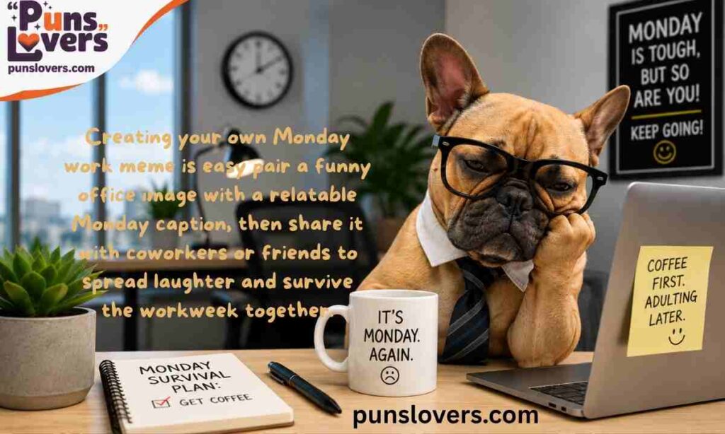 How to Create Your Own Monday Work Meme