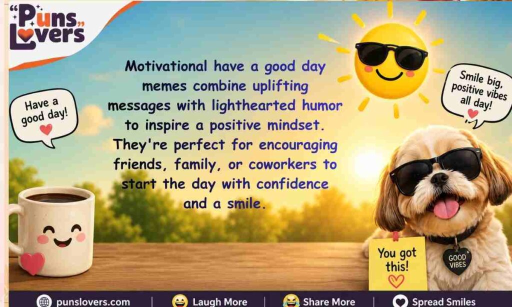 Motivational Have a Good Day Memes
