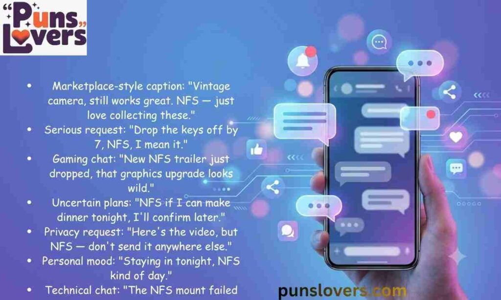 Real-Life NFS Text Examples