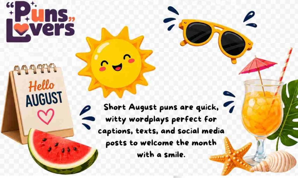 Short August Puns