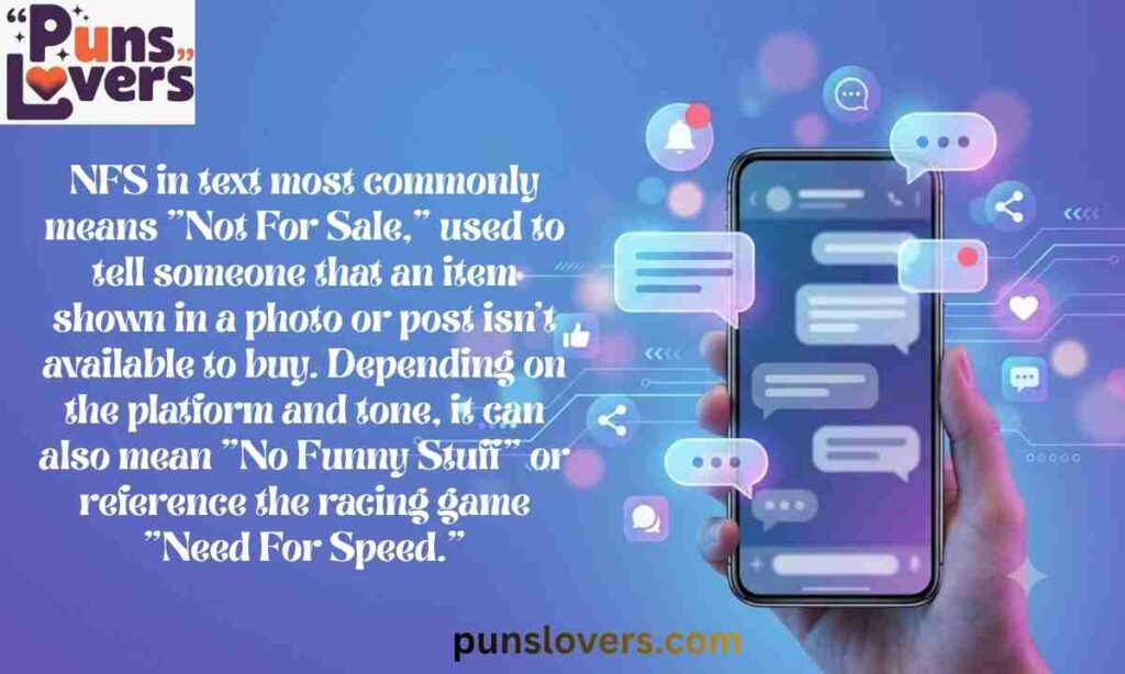 What Is the NFS Meaning in Text
