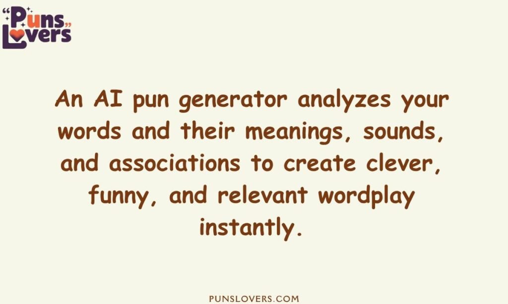 How Does an AI Pun Generator Work
