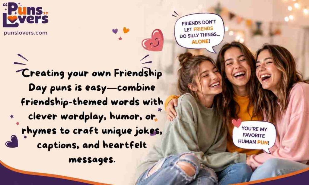 How to Create Your Own Friendship Day Puns