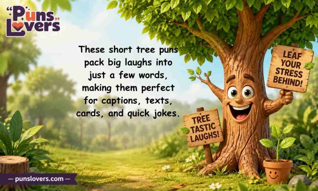 Short Tree Puns