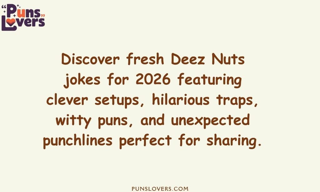 Fresh Deez Nuts Jokes for 2026