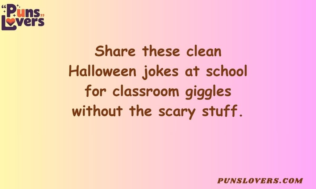 Halloween Jokes for School