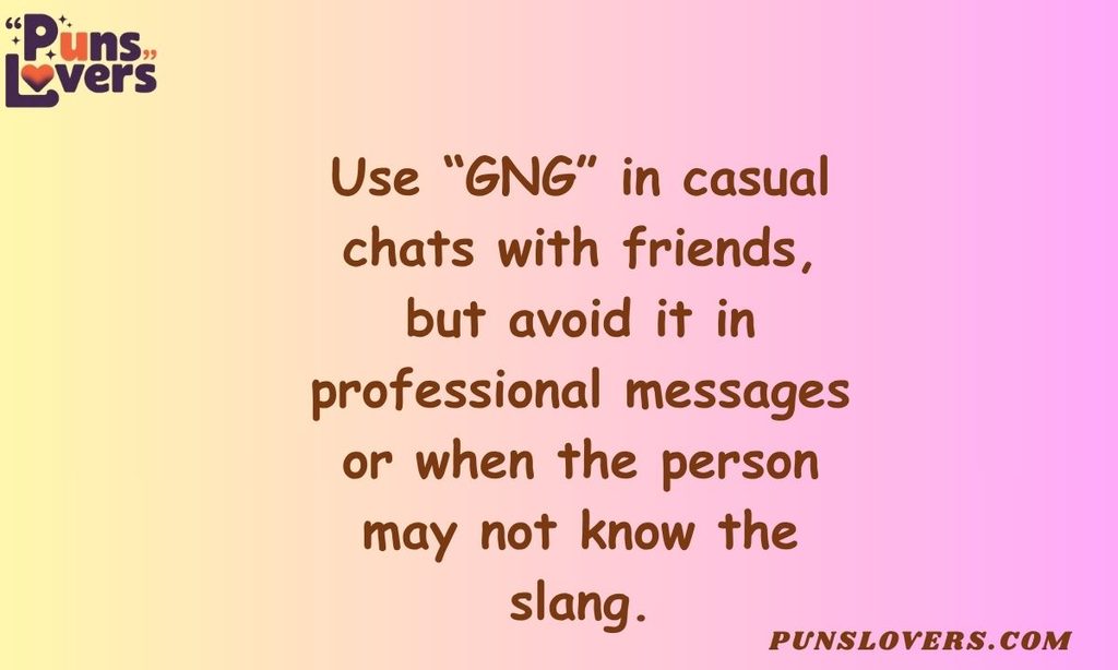 When to Use and When to Avoid GNG