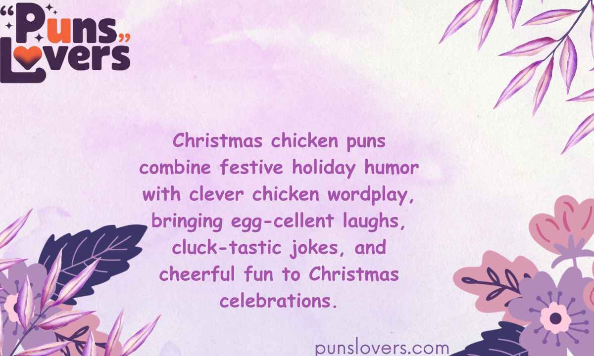 Christmas Chicken Puns for Holiday Fun