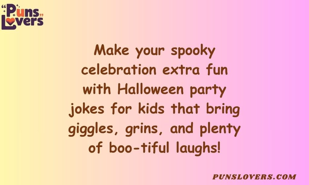 Halloween Party Jokes for Kids