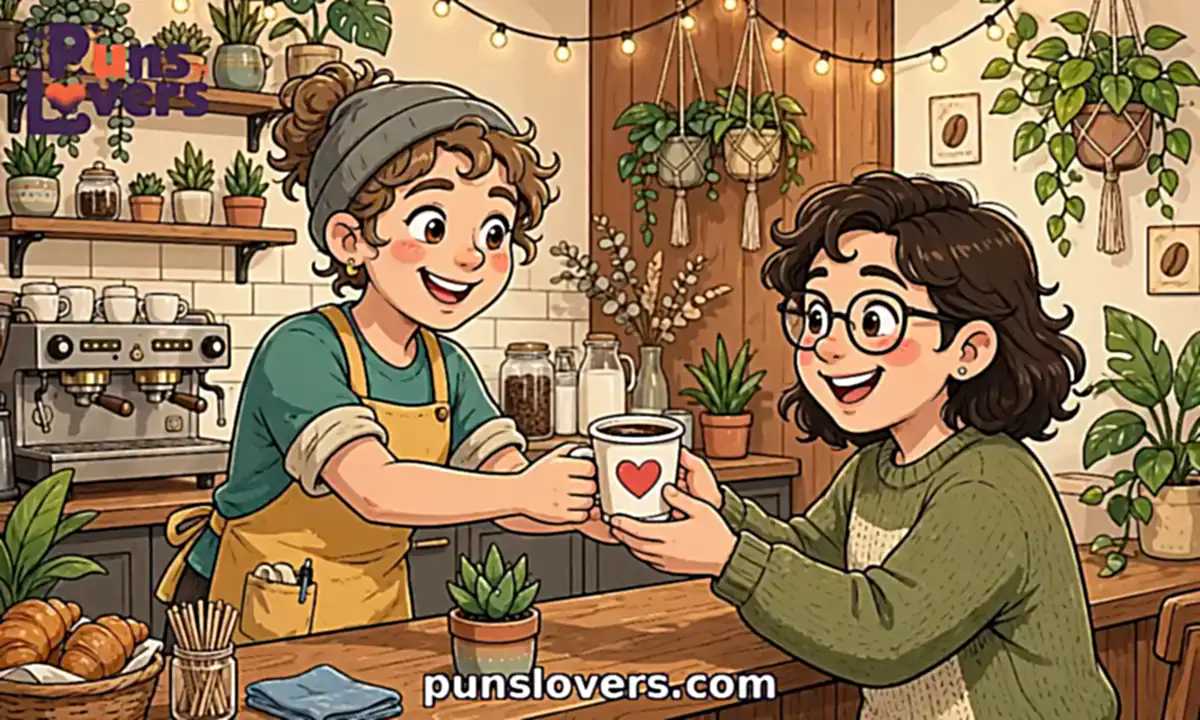 Smooth Pick Up Lines for the Coffee Shop