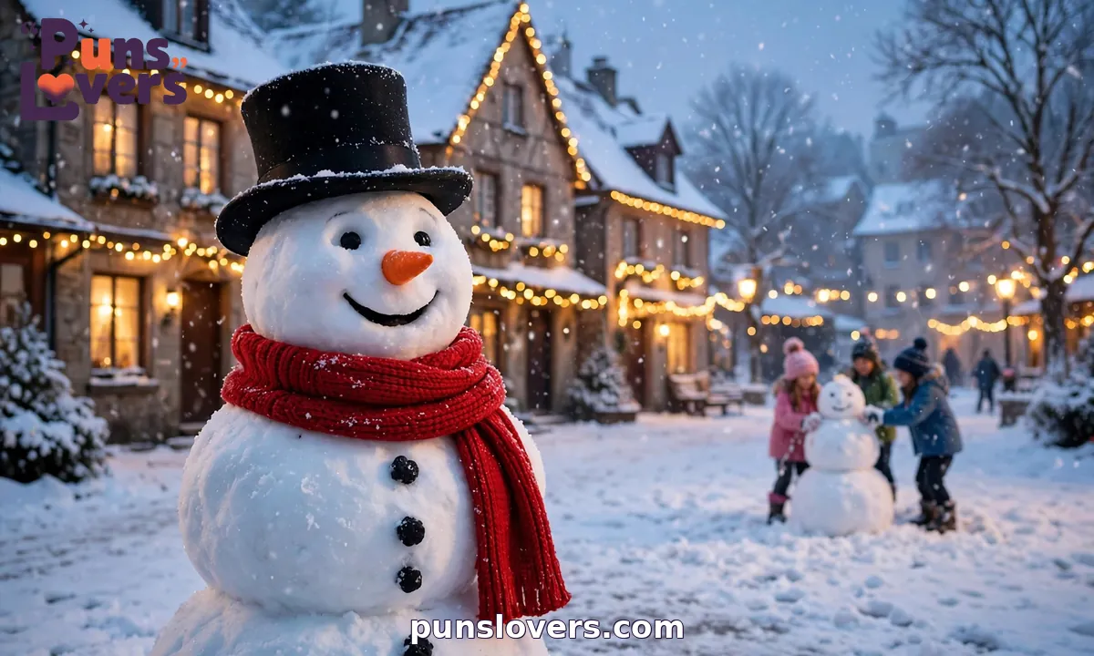 Snowman and Snow Puns to Melt Your Heart
