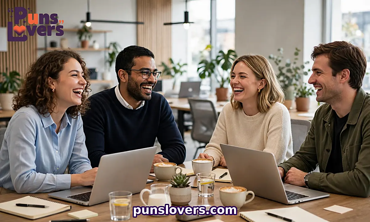 Work and Office Pun Examples for Meetings and Messages
