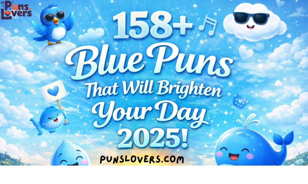 158+ Blue Puns That Will Brighten Your Day 2026!
