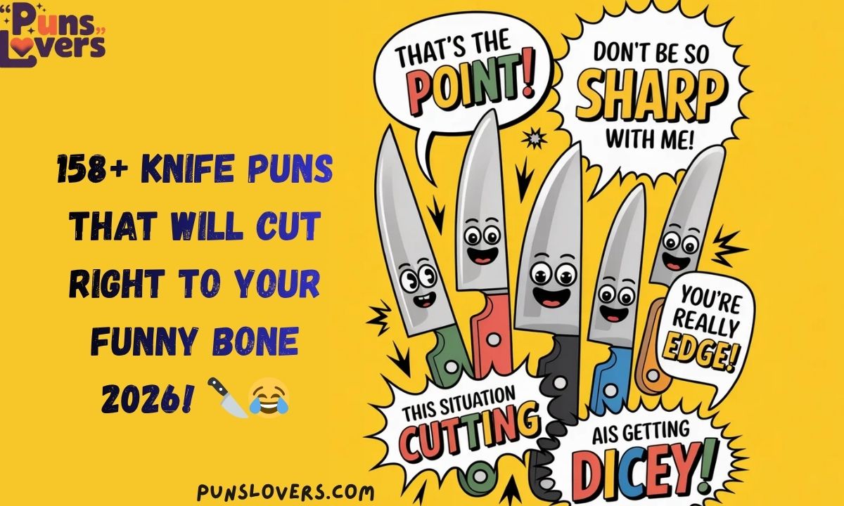 158+ Knife Puns That Will Cut Right to Your Funny Bone 2026 🔪😂