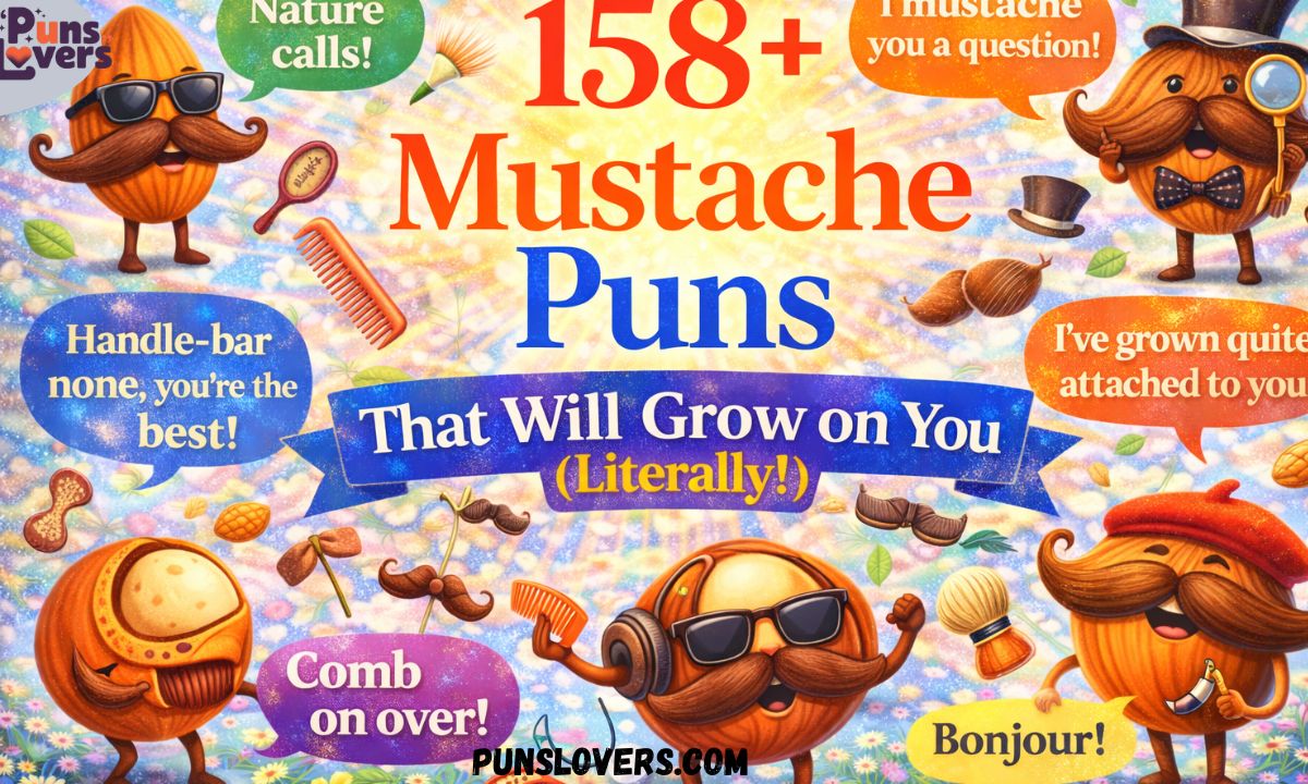 158+ Mustache Puns That Will Grow on You (Literally!)