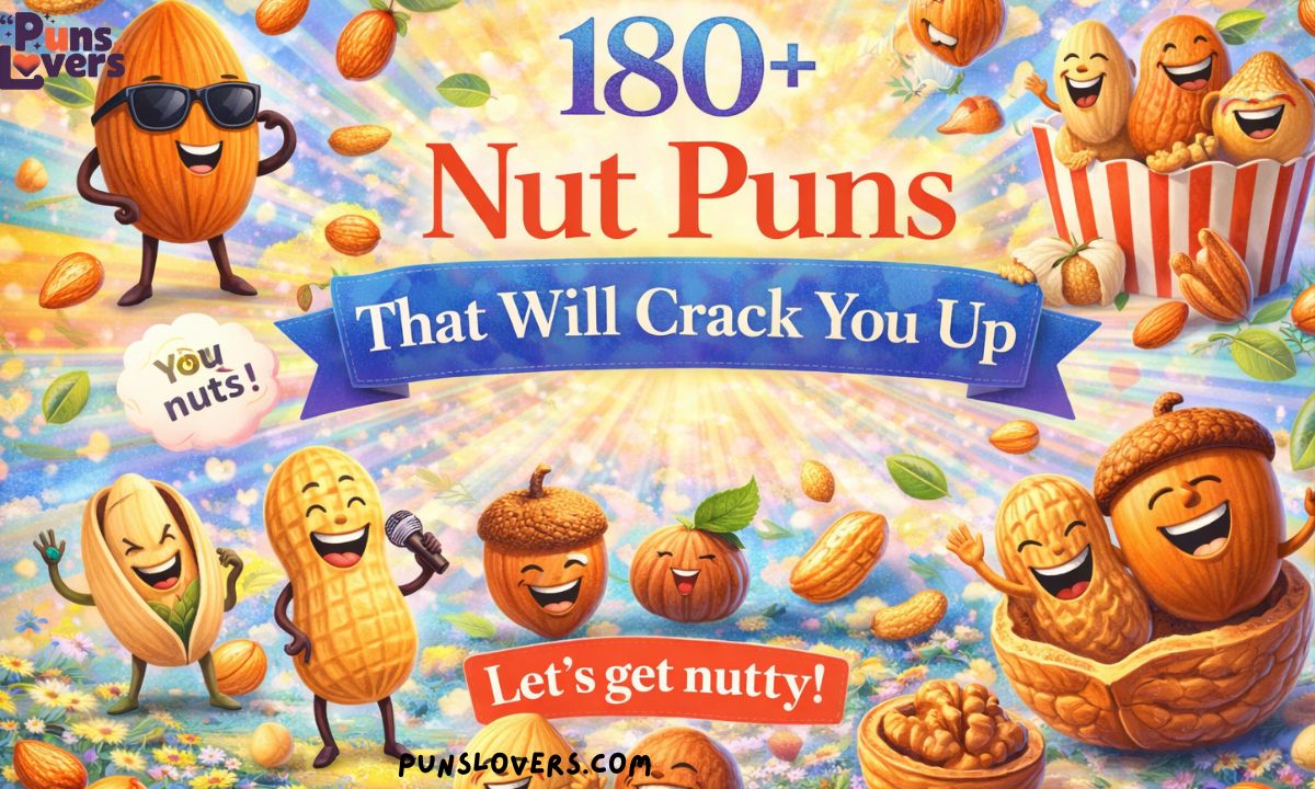 180+ Nut Puns That Will Crack You Up