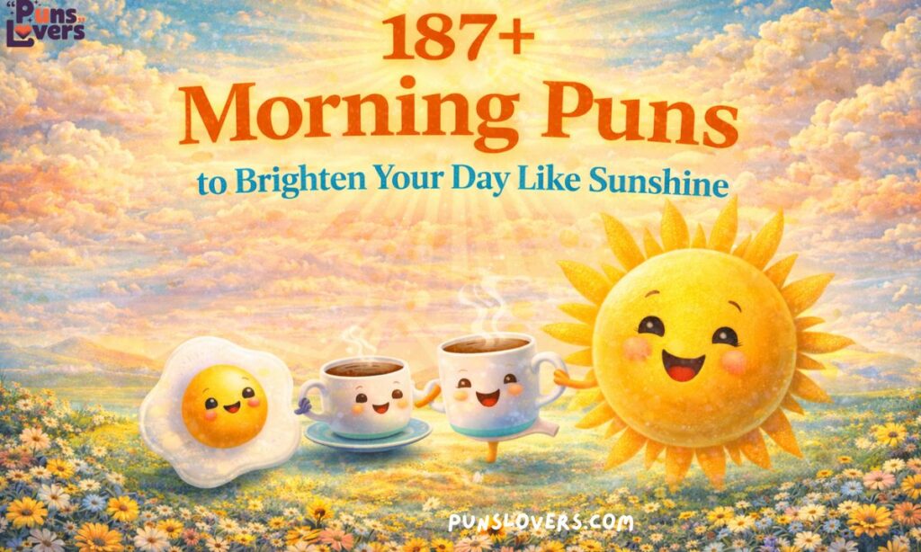 187+ Morning Puns to Brighten Your Day Like Sunshine