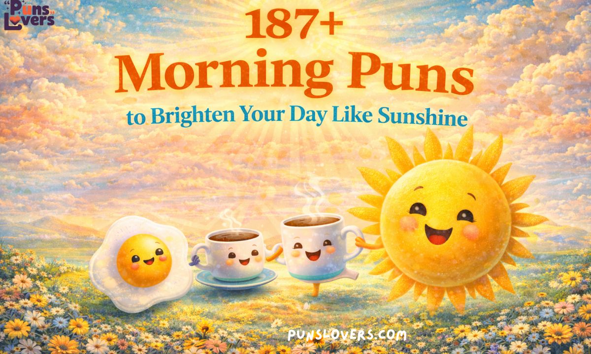 187+ Morning Puns to Brighten Your Day Like Sunshine
